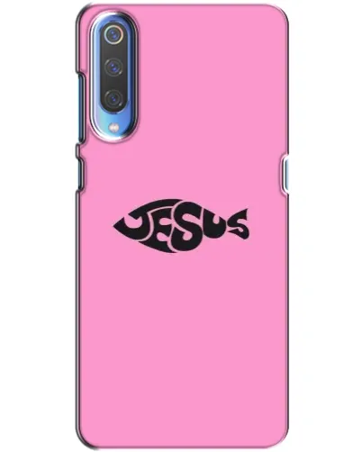 Чехол для Huawei P Smart 2020 с картинкой «Розовый символ Jesus» Чехол для Huawei P Smart 2020 с картинкой «Розовый символ Jesus»