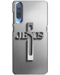 Чехол для Huawei P Smart 2020 с картинкой «Металлический крест Jesus»