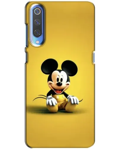 Чехол для Huawei P Smart 2020 с картинкой «Микки на желтом»