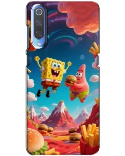 Чехол для Huawei P Smart 2020 с картинкой «Космический фастфуд»
