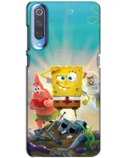 Чехол для Huawei P Smart 2020 с картинкой «Спанч Боб победитель»
