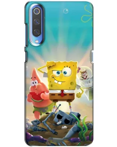 Чехол для Huawei P Smart 2020 с картинкой «Спанч Боб победитель»