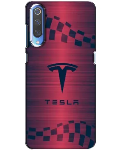 Чехол для Huawei P Smart 2020 с картинкой «Тесла красный карбон» Чехол для Huawei P Smart 2020 с картинкой «Тесла красный карбон»