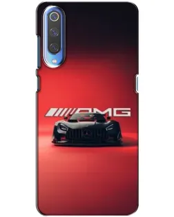 Чехол для Huawei P Smart 2020 с картинкой «Mercedes AMG — красная линия»