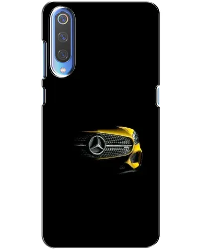 Чехол для Huawei P Smart 2020 с картинкой «Mercedes — ретро стиль»