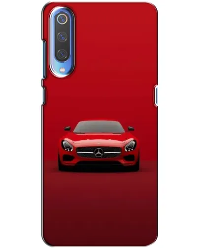 Чехол для Huawei P Smart 2020 с картинкой «Красный Mercedes AMG»