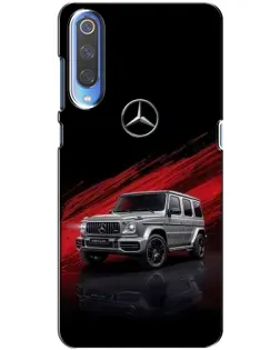 Чехол для Huawei P Smart 2020 с картинкой «Mercedes G-Class красный»