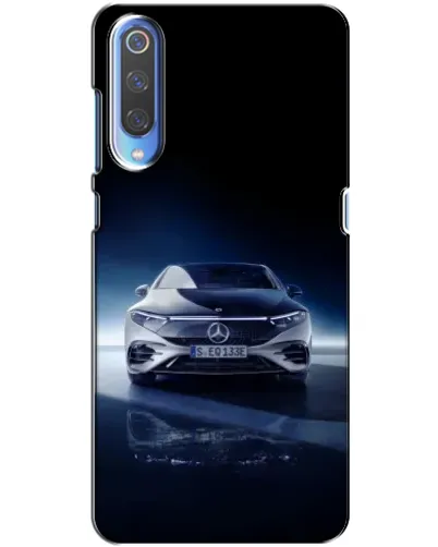 Чехол для Huawei P Smart 2020 с картинкой «Ночной Mercedes EQ»