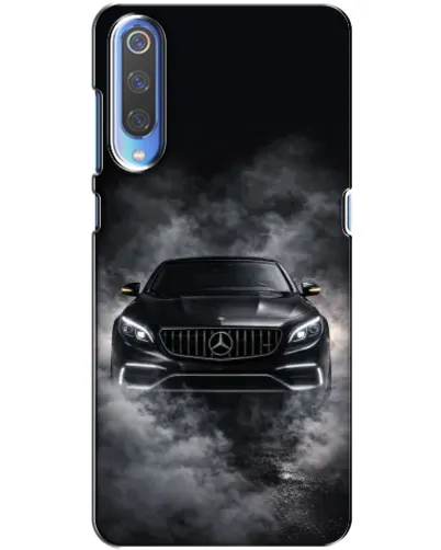 Чехол для Huawei P Smart 2020 с картинкой «Mercedes в дыму»