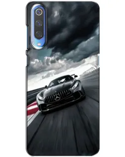 Чехол для Huawei P Smart 2020 с картинкой «Гоночный Mercedes AMG»