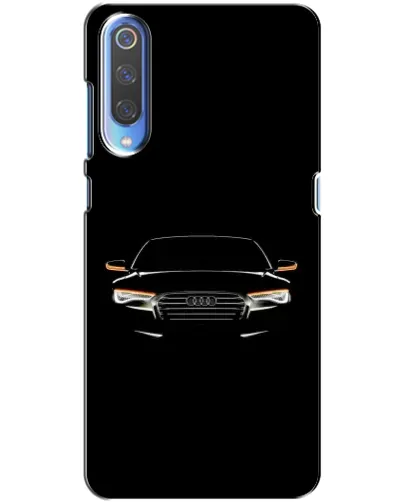 Чехол для Huawei P Smart 2020 с картинкой «Audi — ночной контур»