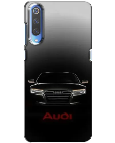 Чехол для Huawei P Smart 2020 с картинкой «Audi — градиентный контур»