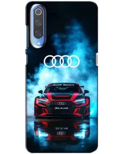 Чехол для Huawei P Smart 2020 с картинкой «Audi Sport — неон»
