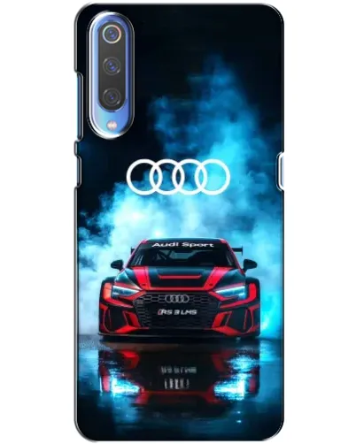 Чехол для Huawei P Smart 2020 с картинкой «Audi Sport — неон»