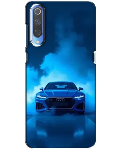 Чехол для Huawei P Smart 2020 с картинкой «Audi — голубая энергия»