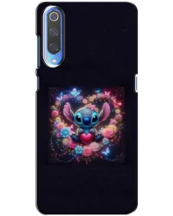 Чехол для Huawei P Smart 2020 с картинкой «Stitch в цветах»