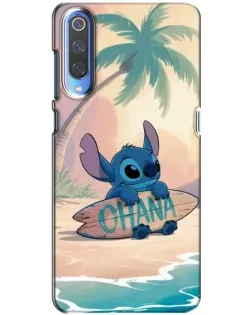 Чехол для Huawei P Smart 2020 с картинкой «Стич на серфе»