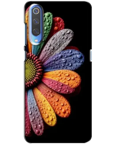 Чехол для Huawei P Smart 2020 с картинкой «Радужный цветок»