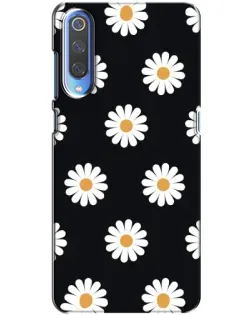 Чохол для Huawei P Smart 2020 з картинкою «Ромашки на чорному»