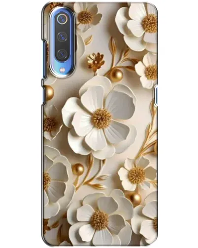 Чехол для Huawei P Smart 2020 с картинкой «Белие бумажние  цвети»