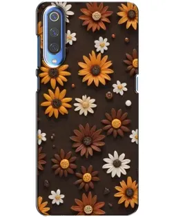 Чохол для Huawei P Smart 2020 з картинкою «Візерунок з маленьких соняшників»