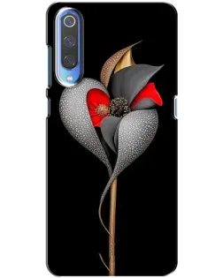 Чохол для Huawei P Smart 2020 з картинкою «Срібна фантазійна квітка»