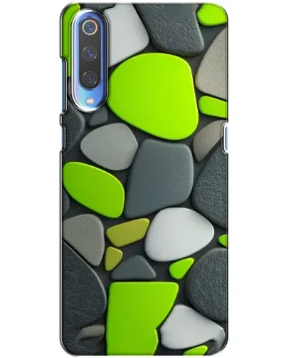 Чехол для Huawei P Smart 2020 с картинкой «Яркая неоновая галька»