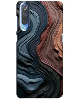 Чехол для Huawei P Smart 2020 с картинкой «Цветные волны каньона»