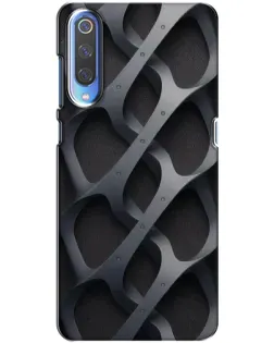 Чехол для Huawei P Smart 2020 с картинкой «Объемное серое плетение»