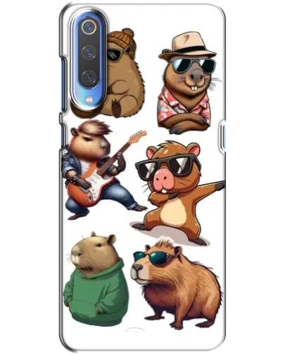 Чехол для Huawei P Smart 2020 с картинкой «Крутые капибары музыканты» Чехол для Huawei P Smart 2020 с картинкой «Крутые капибары музыканты»