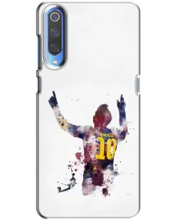 Чехол для Huawei P Smart 2020 с картинкой «Акварельный Месси Барселона»