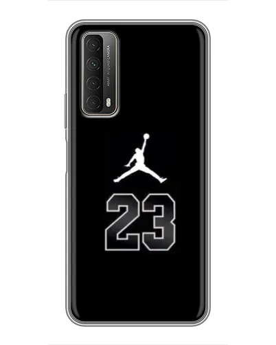 Чехол для Huawei P Smart 2021 с картинкой «Jordan Flight 23»