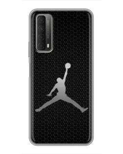 Чехол для Huawei P Smart 2021 с картинкой «Jordan Dark Carbon»