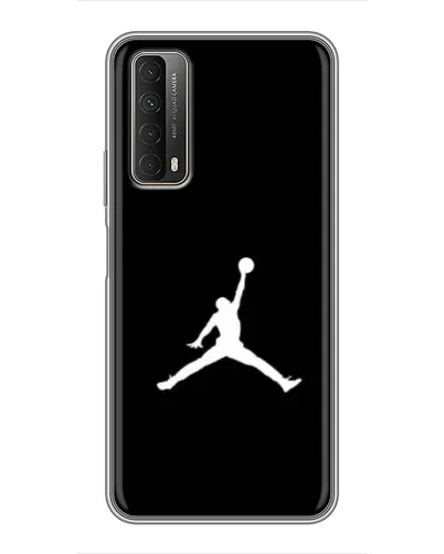 Чехол для Huawei P Smart 2021 с картинкой «Jordan Silhouette»