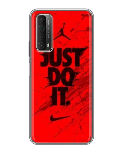 Чехол для Huawei P Smart 2021 с картинкой «Nike Just Do It»