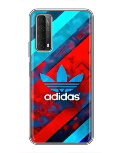 Чехол для Huawei P Smart 2021 с картинкой «Абстракция Adidas»