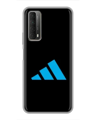 Чехол для Huawei P Smart 2021 с картинкой «Adidas Cyan Logo»