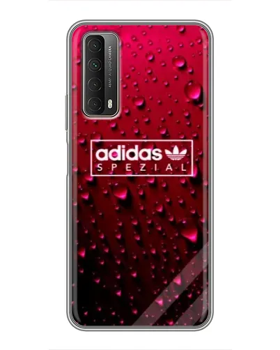 Чехол для Huawei P Smart 2021 с картинкой «Adidas Gold Marble»