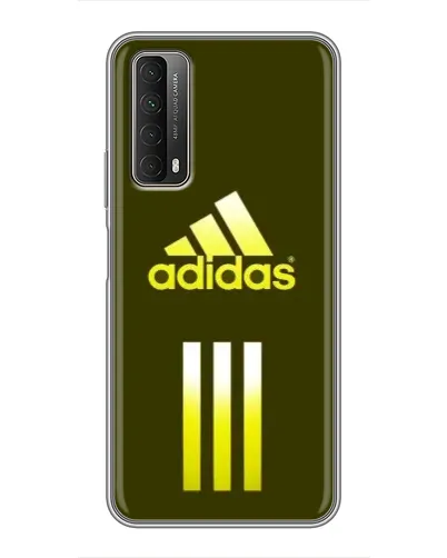 Чехол для Huawei P Smart 2021 с картинкой «Оливковый градиент Adidas»