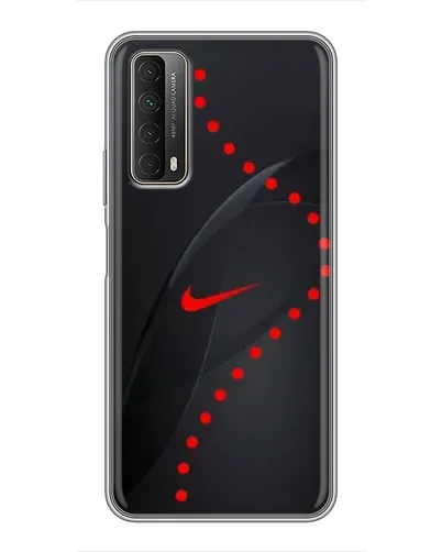 Чехол для Huawei P Smart 2021 с картинкой «Абстрактный дизайн Nike»