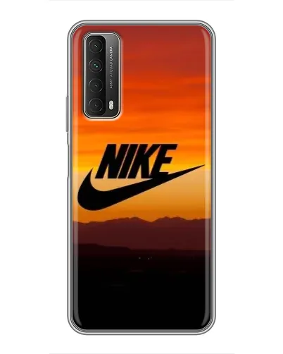 Чехол для Huawei P Smart 2021 с картинкой «Nike — вечерний горизонт»