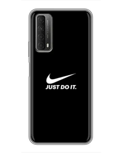 Чехол для Huawei P Smart 2021 с картинкой «Минимализм от Nike»