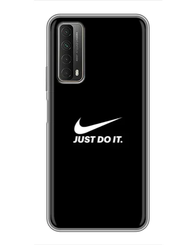 Чехол для Huawei P Smart 2021 с картинкой «Минимализм от Nike»