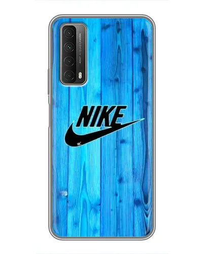 Чехол для Huawei P Smart 2021 с картинкой «Голубое дерево Nike»