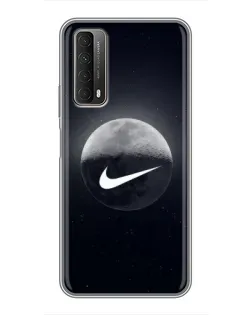 Чехол для Huawei P Smart 2021 с картинкой «Nike в стиле граффити»