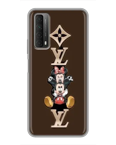 Чехол для Huawei P Smart 2021 с картинкой «LV и Микки Маус»