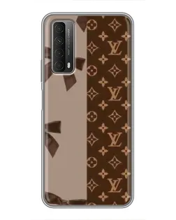 Чехол для Huawei P Smart 2021 с картинкой «Louis Vuitton — банты»