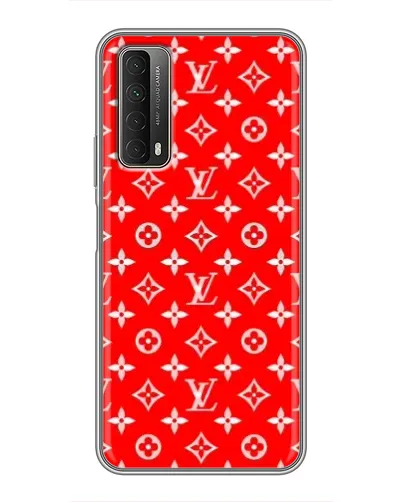 Чехол для Huawei P Smart 2021 с картинкой «Яркий паттерн LV»