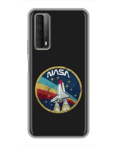 Чехол для Huawei P Smart 2021 с картинкой «NASA — эмблема миссии»