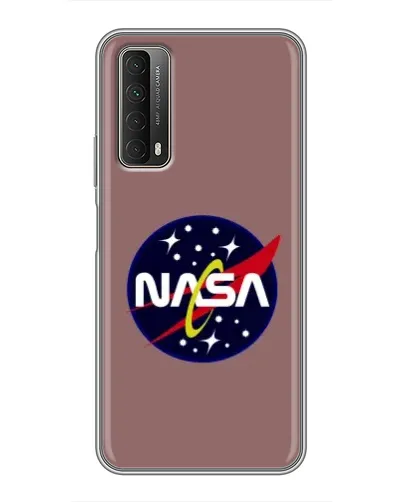 Чехол для Huawei P Smart 2021 с картинкой «NASA — ретро космос»